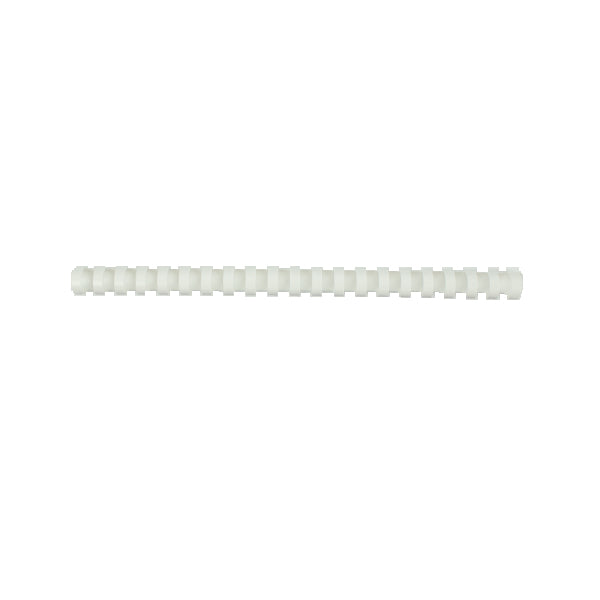 Inele plastic 16 mm, max 145 coli. 100buc/cut EVOffice - alb