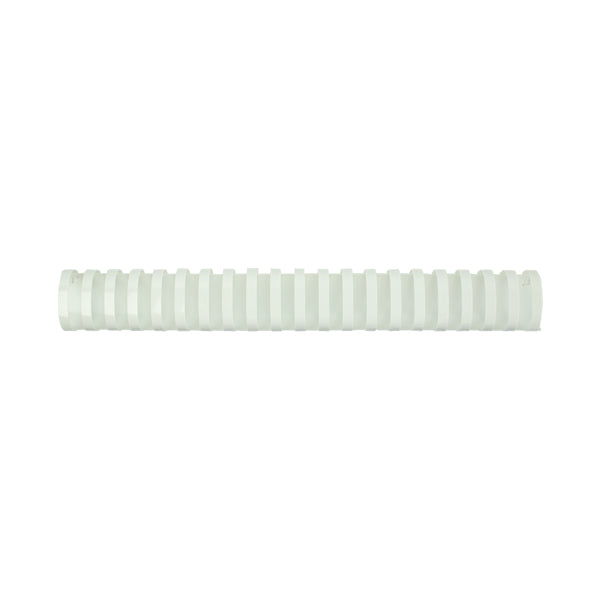 Inele plastic 38 mm, max 350 coli, 50 buc/cutie EVOffice - alb