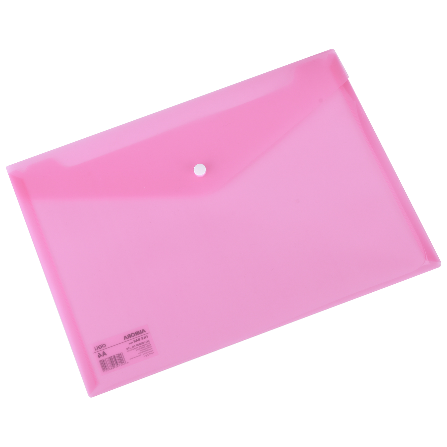 MAPA PLASTIC CU BUTON A4 ROSIE DELI
