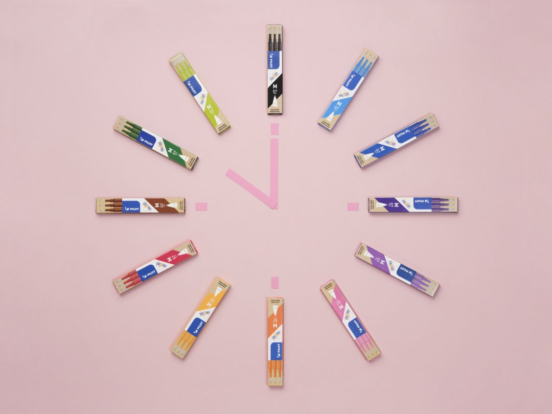 MINA ROLLER 0.7MM PORTOCALIE 3/SET FRIXION PILOT
