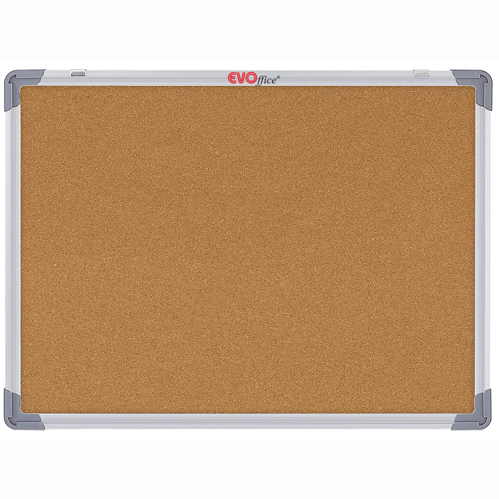 Panou pluta 2 fete cu rama aluminiu 120x180 cm EVOffice