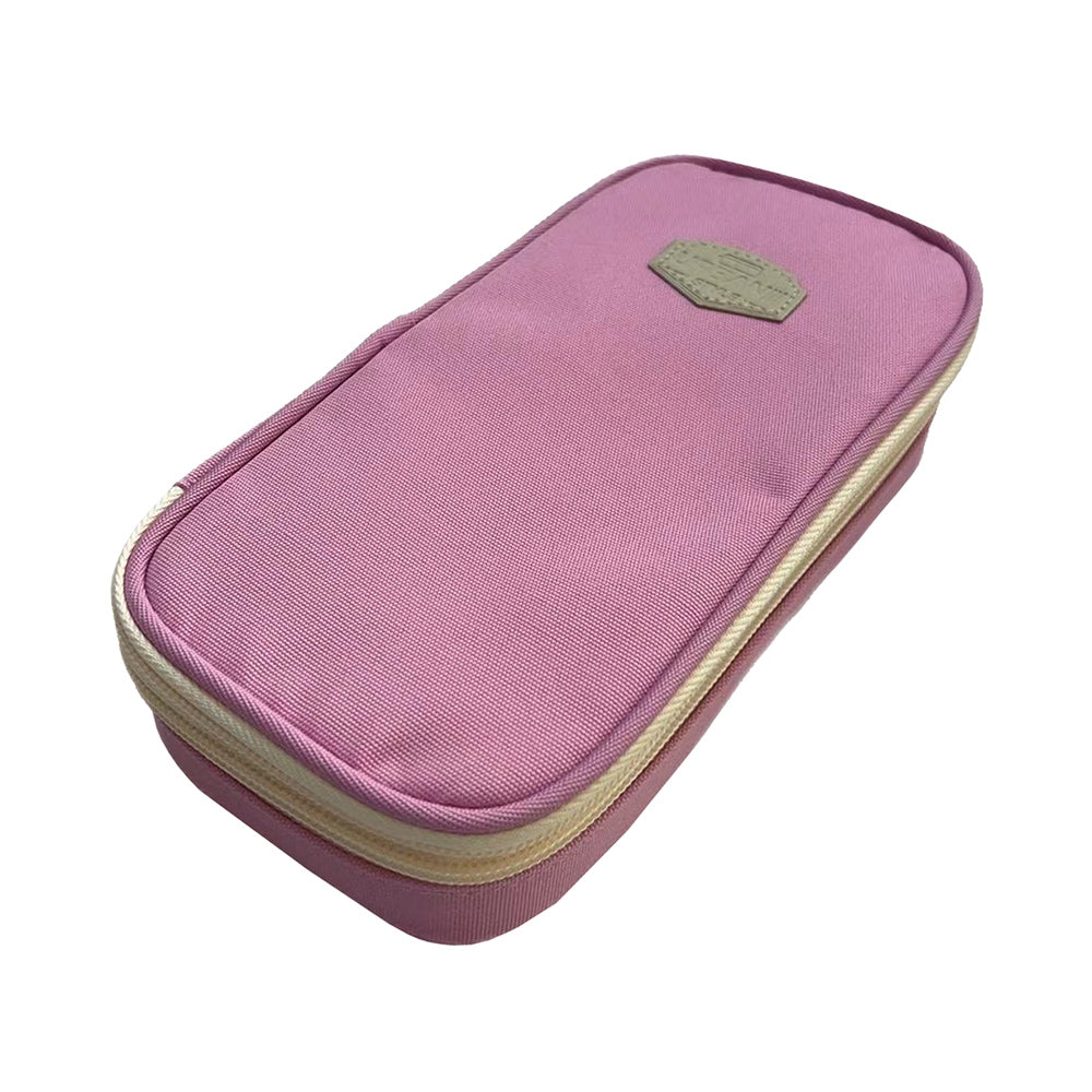 Penar borseta Urban, 2 fermoare, PINK, 21X6.5X11CM - S-COOL