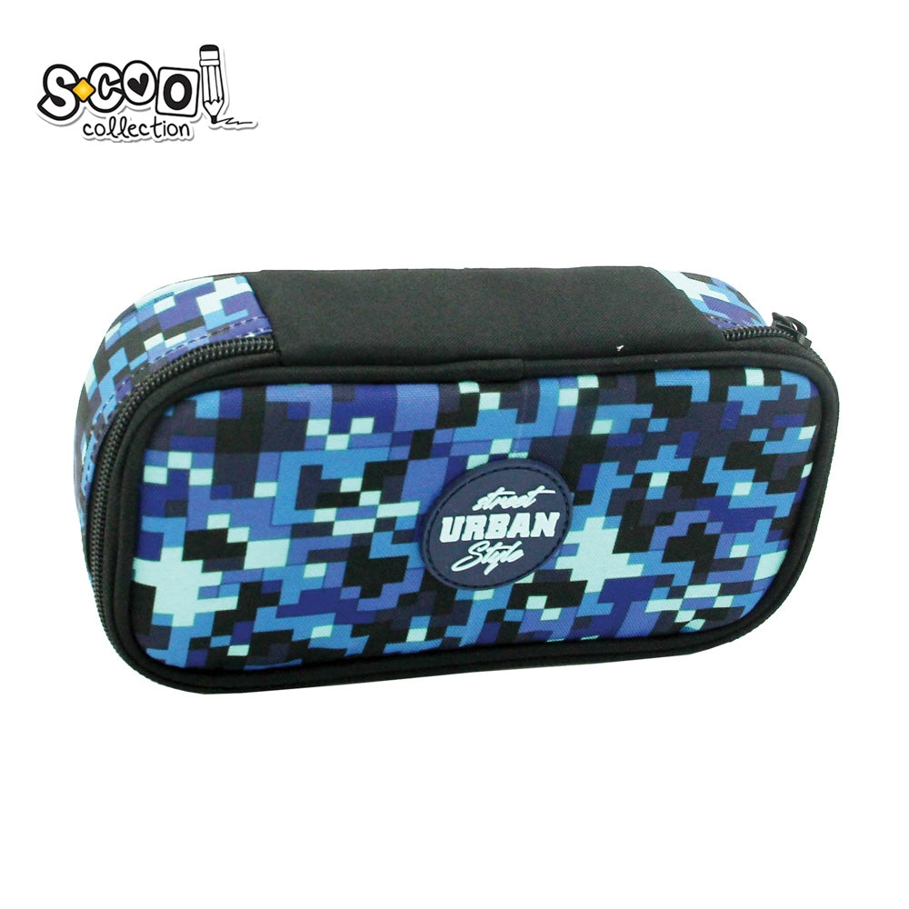 Penar borseta Urban, PIxELS, 1 fermoar, 23x11x6 cm - S-COOL