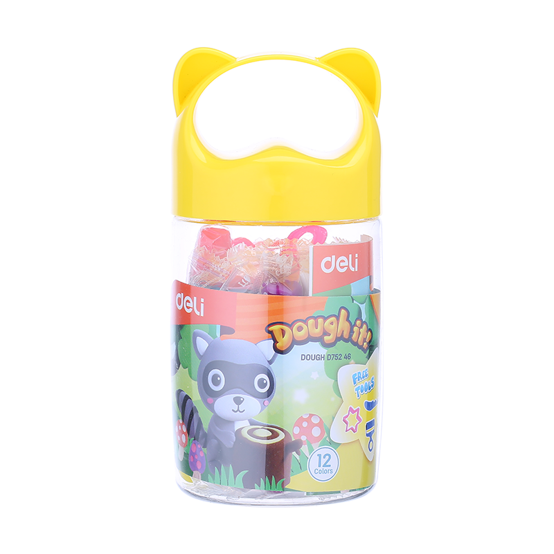 PLASTILINA SOFT AIRDRY GALETUSA 12 CULORI 140G DELI