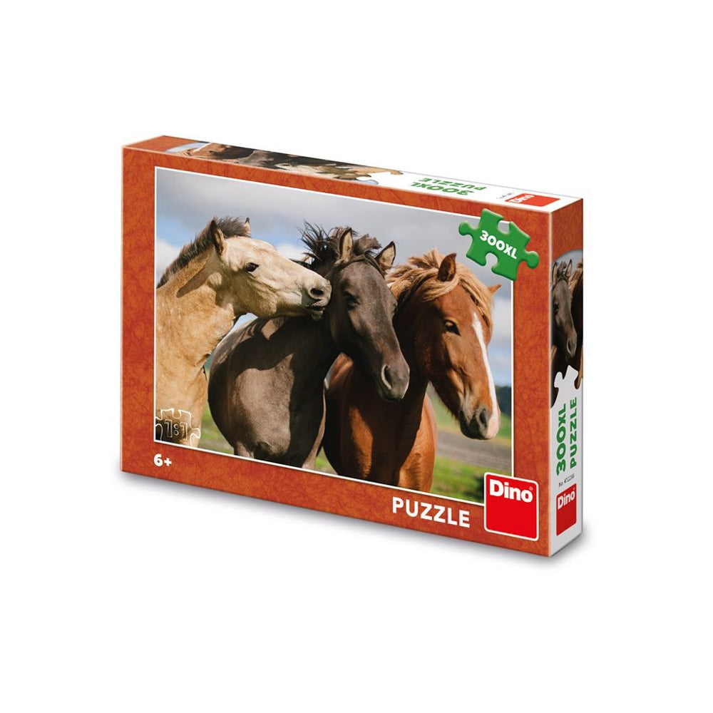 Puzzle 300 piese, Cai - DINO TOYS