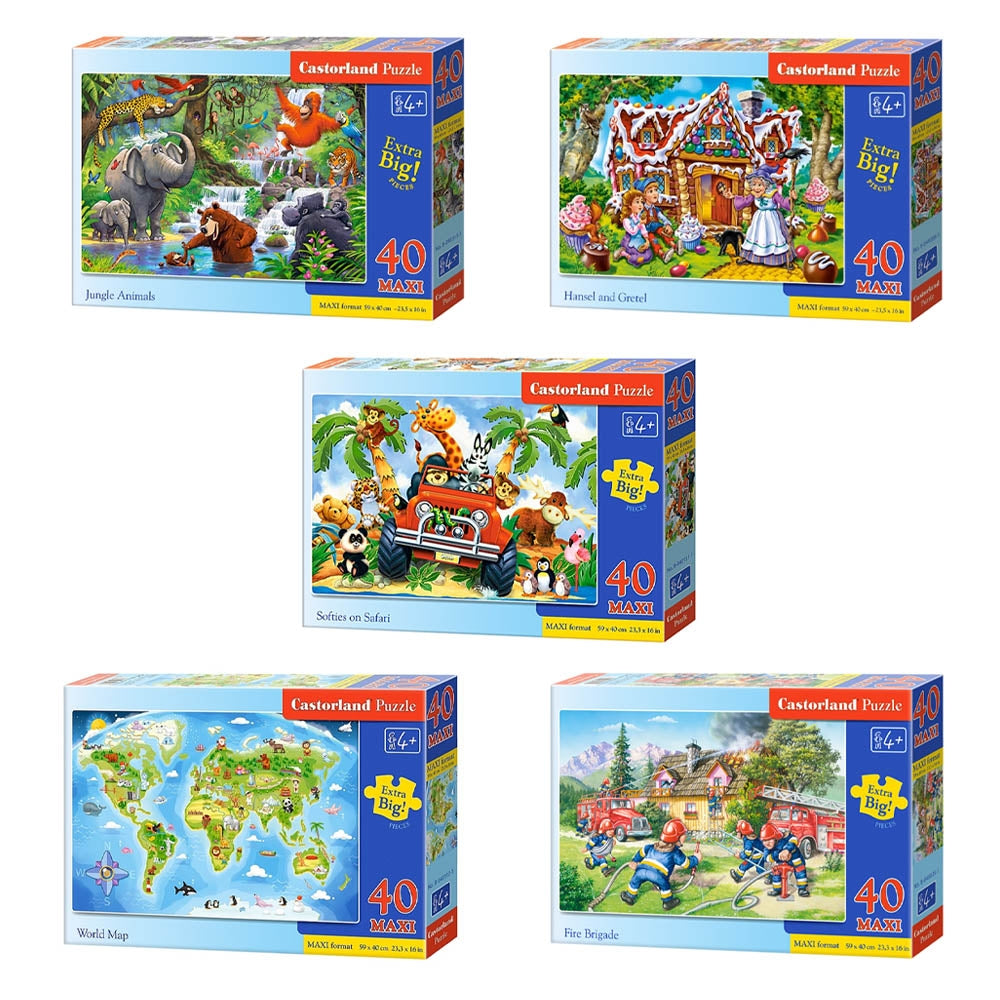 Puzzle Maxi 40 piese - Castorland