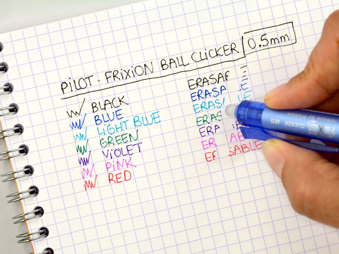 ROLLER 0.5MM VERDE FRIXION CLICKER PILOT