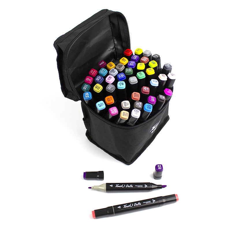 Set 48 carioci profesionale cu 2 capete, in suport textil EVOffice