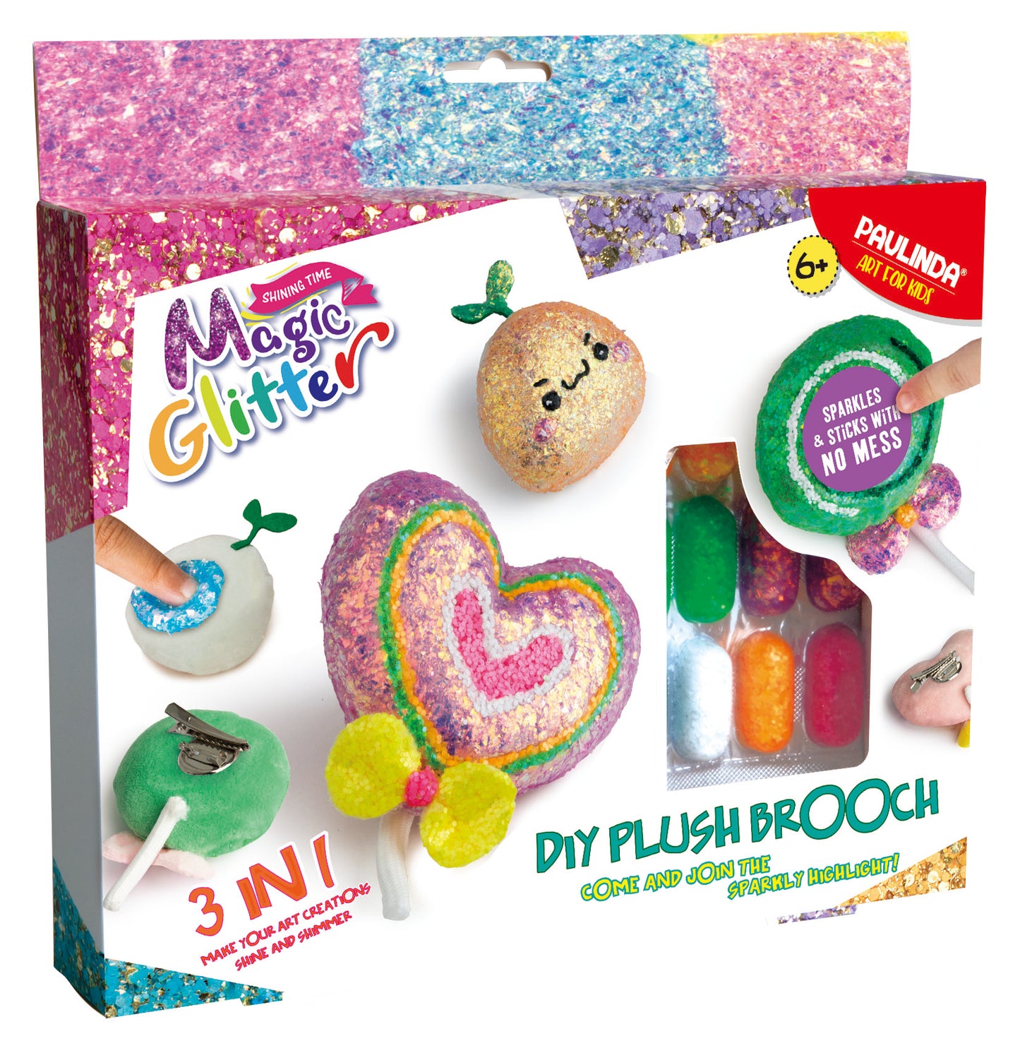 Set creatie sclipici magic brosa Paulinda