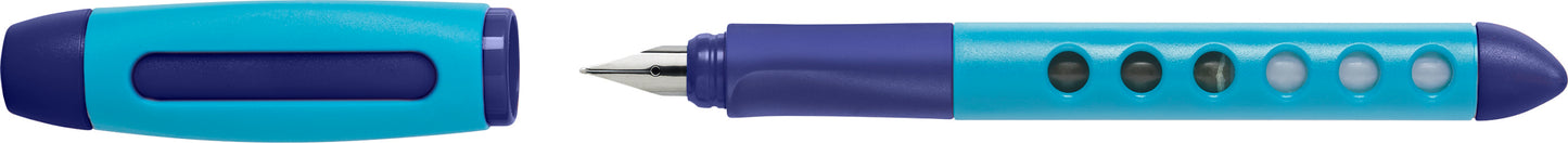 STILOU SCOLAR SCRIBOLINO ALBASTRU STANGACI FABER-CASTELL