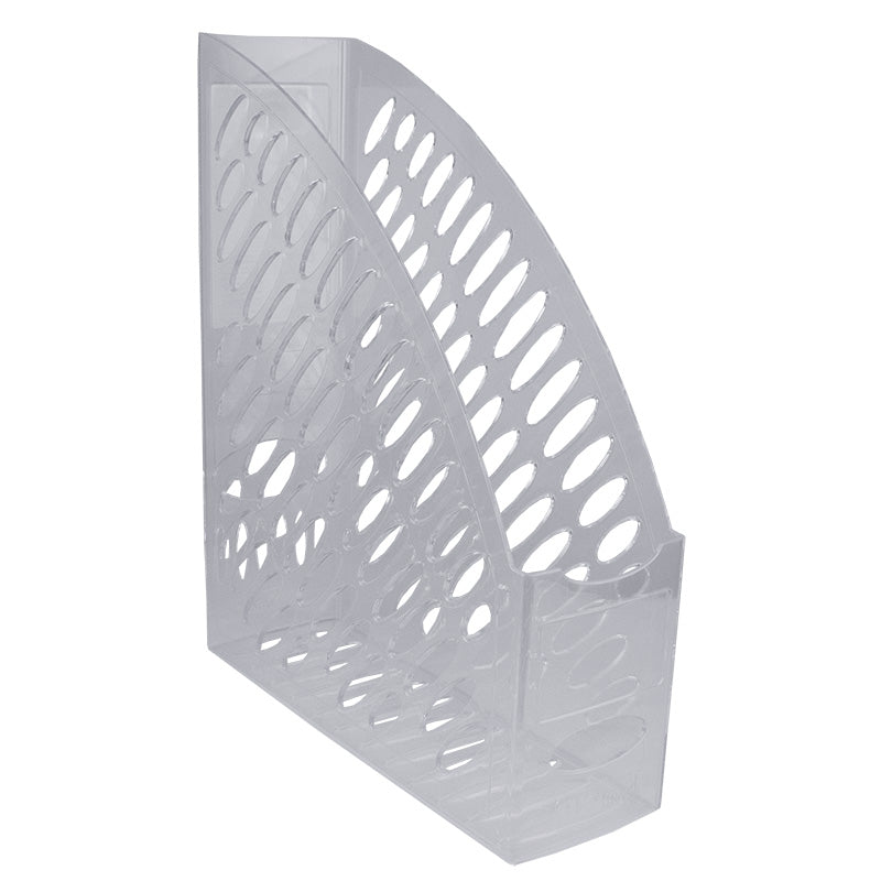 Suport plastic vertical documente transparent 8 cm latime Ark