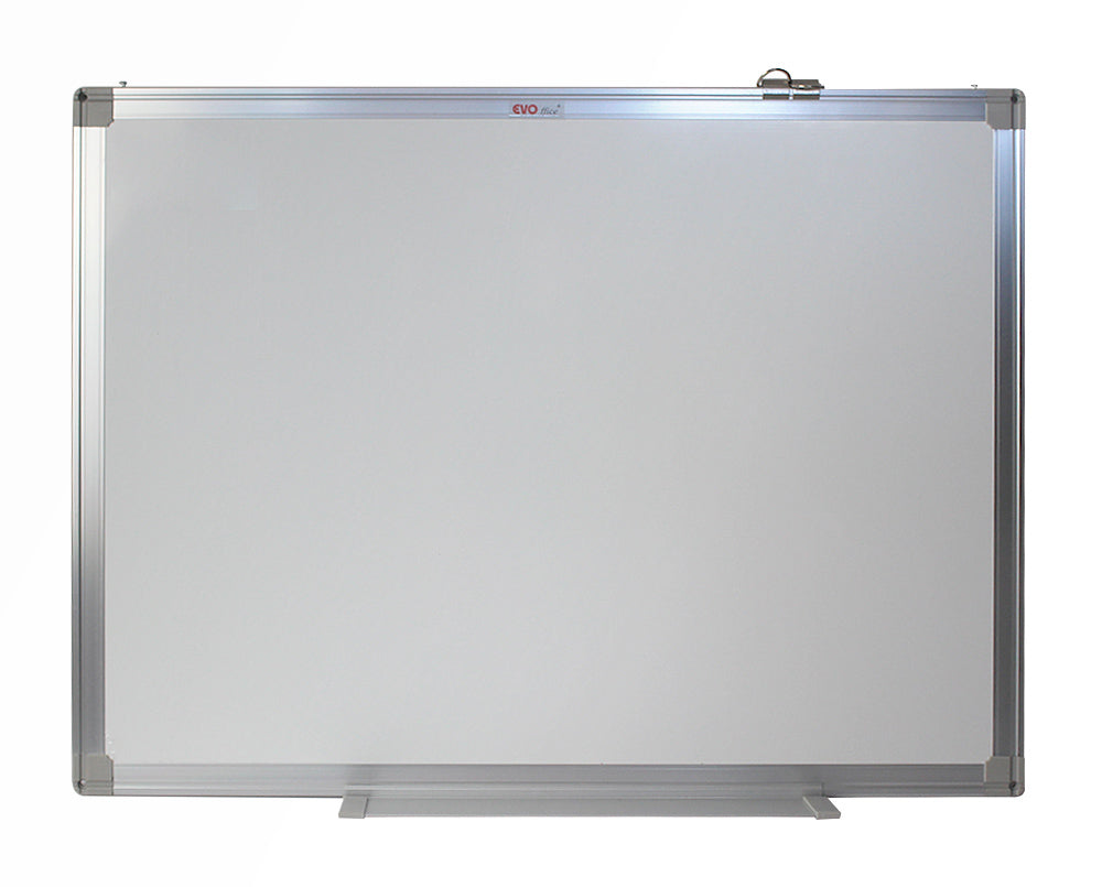 Whiteboard magnetic, rama aluminiu 90x120 cm EVOffice