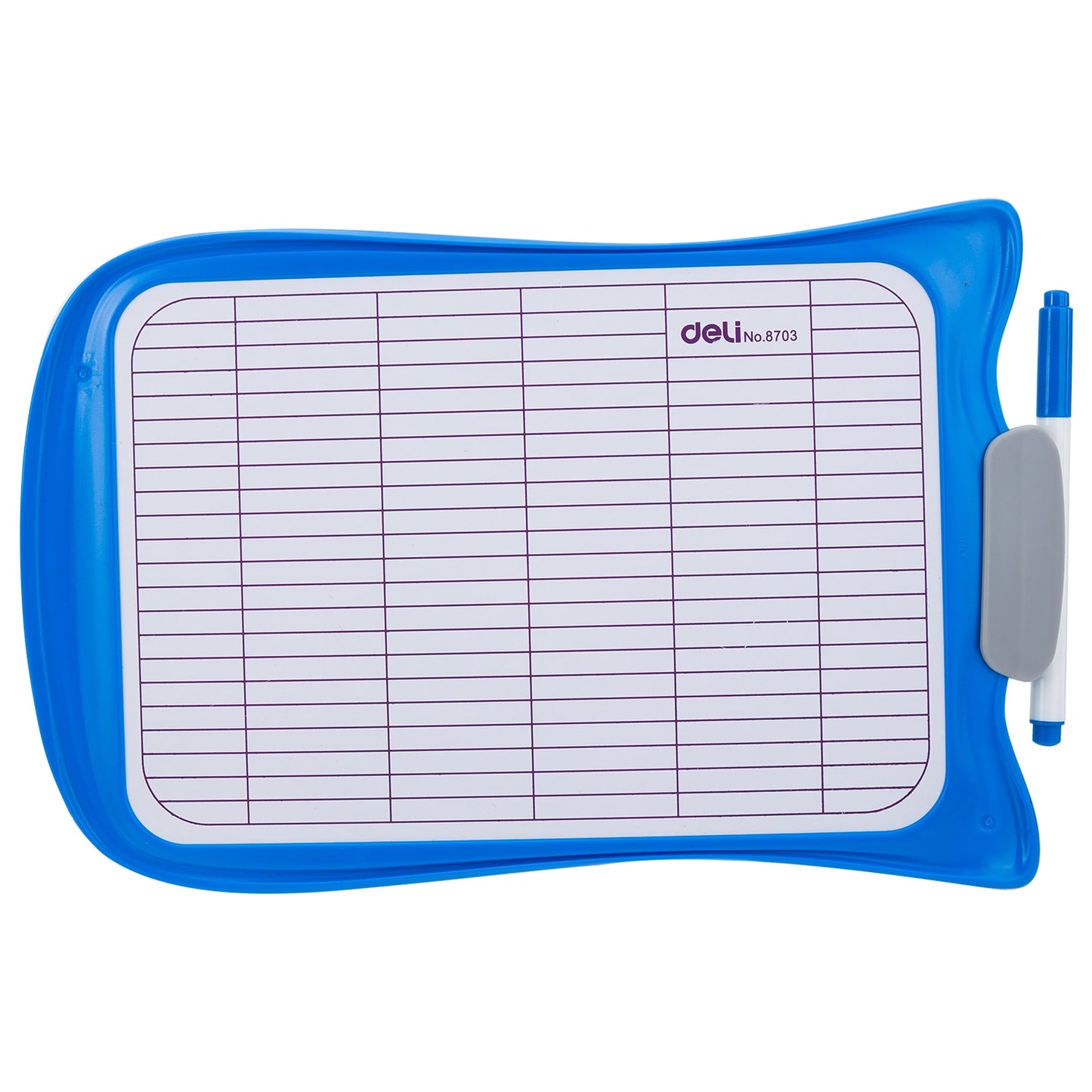 WHITEBOARD SCOLAR CU RAMA PLASTIC 30*21CM DELI