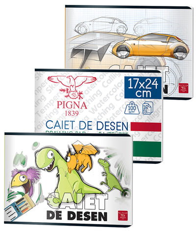 CAIET DESEN 16 FILE 110G PIGNA