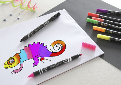 CARIOCA 10 CULORI 2 CAPETE CULORI NEON FABER-CASTELL
