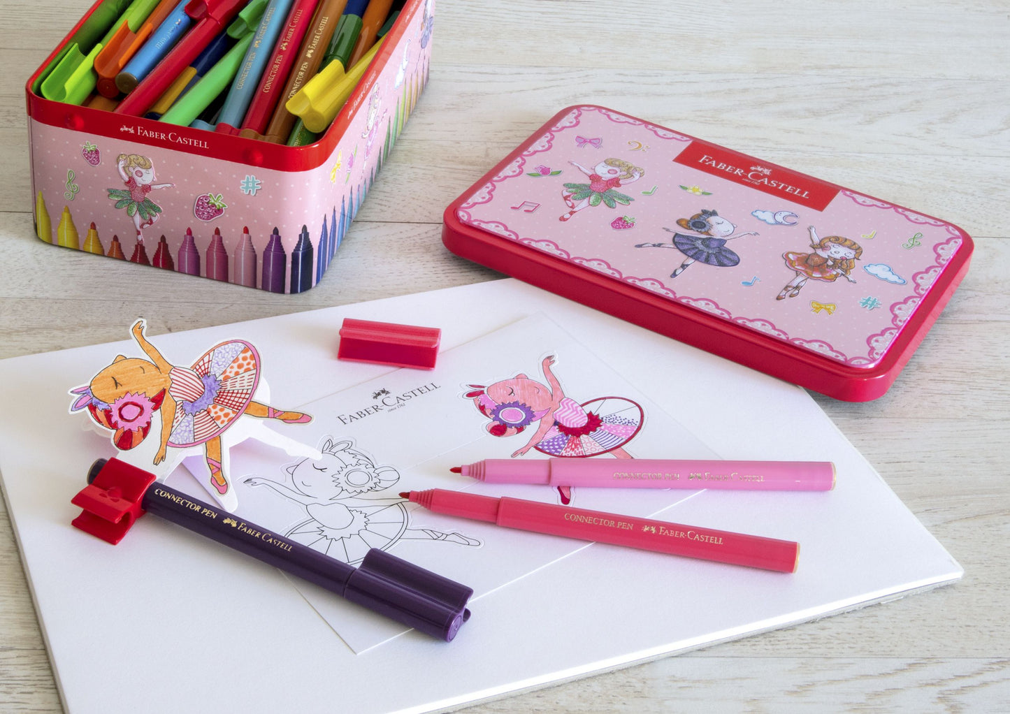 CARIOCA 33 CULORI BALLERINA BOX CONNECTOR FABER-CASTELL