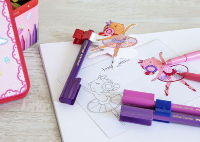 CARIOCA 33 CULORI BALLERINA BOX CONNECTOR FABER-CASTELL
