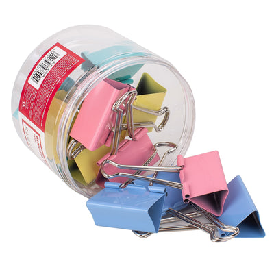CLIPS HARTIE 51MM COLOR 12 BUC/CUT. PLASTIC DELI