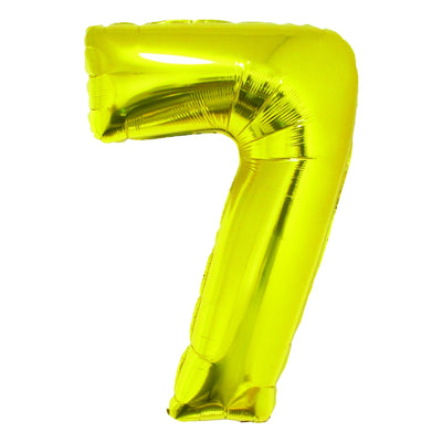 BALON FOLIE CIFRA 7 AURIU 85 CM DACO BL857AU