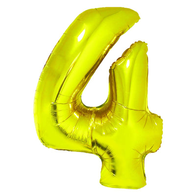BALON FOLIE CIFRA 4 AURIU 85 CM DACO BL854AU