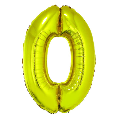 BALON FOLIE CIFRA 0 AURIU 85 CM DACO BL850AU