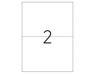 ETICHETE 2/A4 210*148.5MM COLTURI DREPTE 100/TOP TANEX