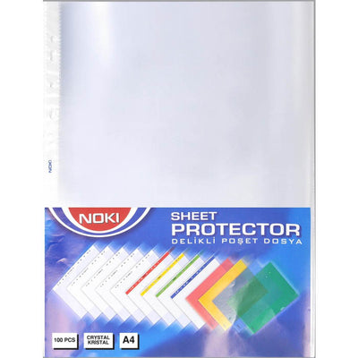 FOLIE PROTECTIE A4 CRISTAL 45 MIC 100/SET NOKI