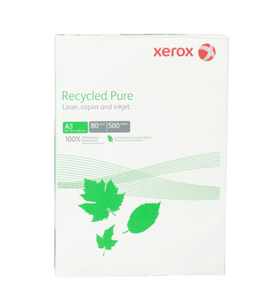 HARTIE COPIATOR A3 RECYCLED PURE 80G 500/TOP XEROX