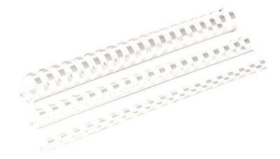 INEL PLASTIC 6MM ALB PT 2-20 COLI 100/CUTIE FELLOWES