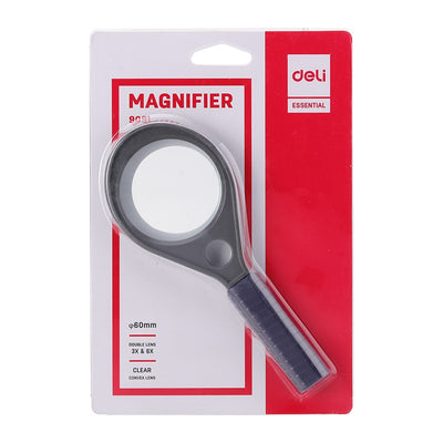 LUPA 60MM FOCALIZARE 3X, 6X DELI