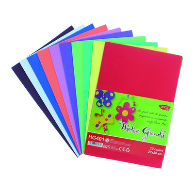 HARTIE GUMATA HG401  20x30CM  10COLI  10CUL DACO
