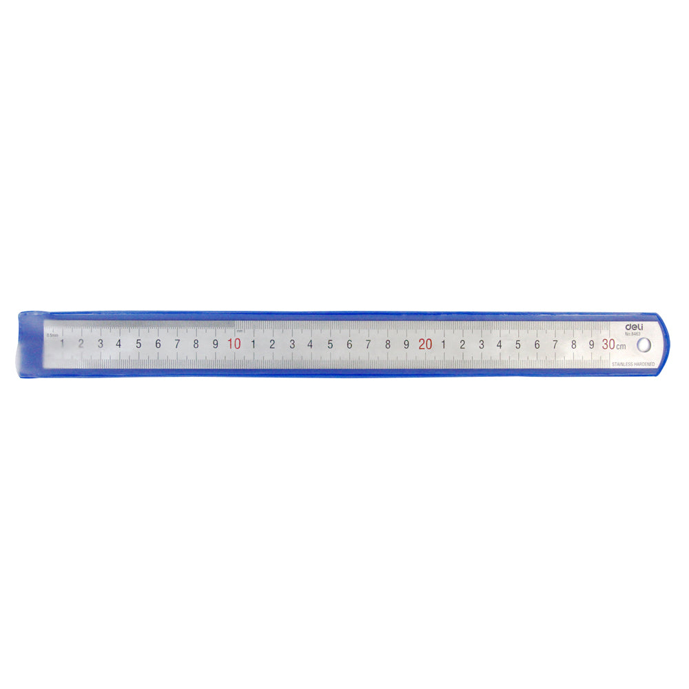 RIGLA METAL 30 CM DELI