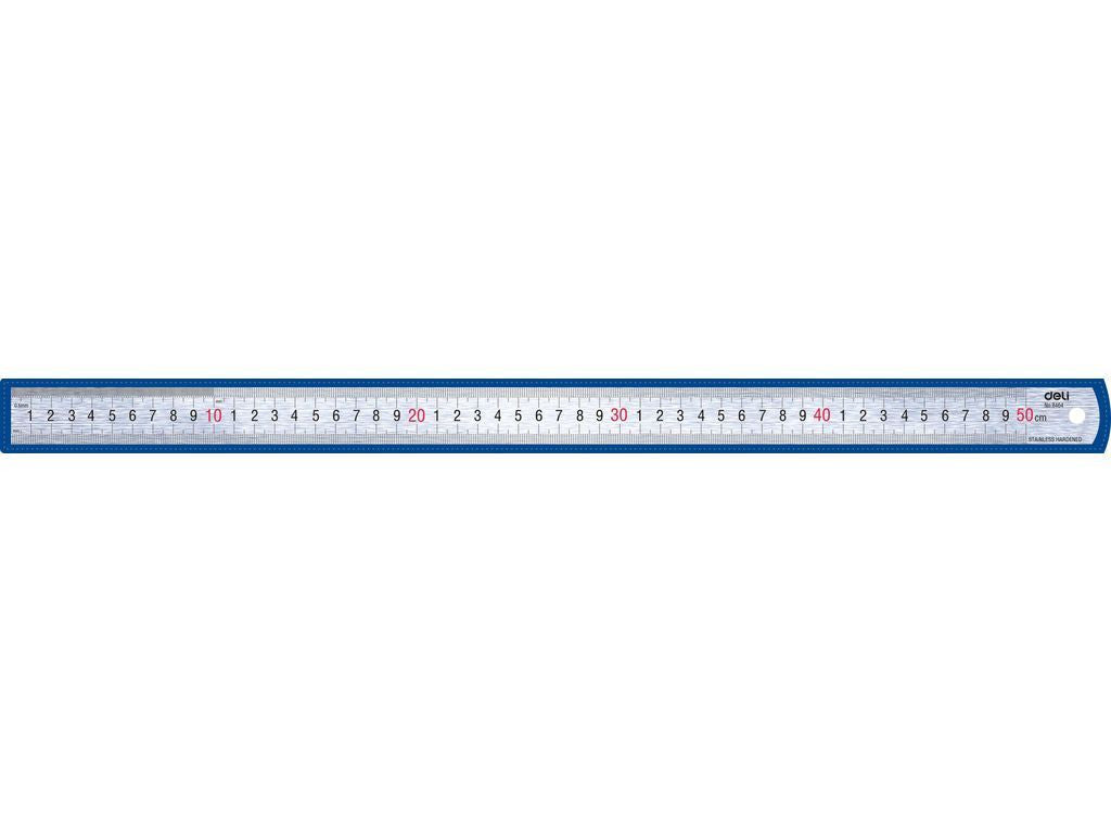 RIGLA METAL 50 CM DELI