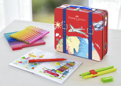 CARIOCA 40 CULORI CONNECTOR VALIZA FABER-CASTELL