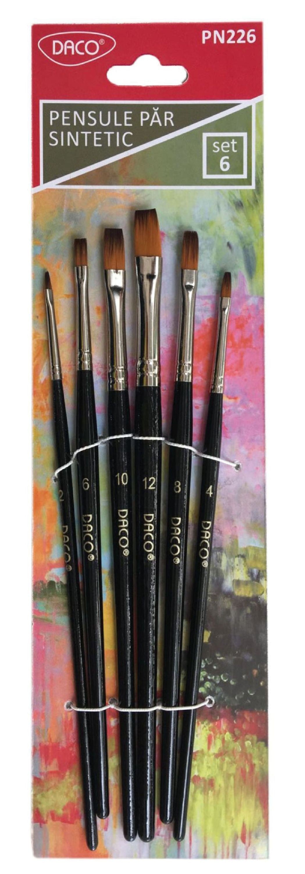 PENSULE SET 6 PAR SINTETIC DREPT DACO PN226