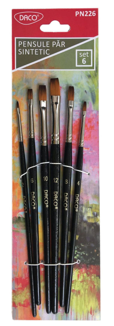 PENSULE SET 6 PAR SINTETIC DREPT DACO PN226