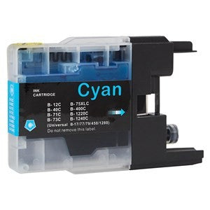 Cartus cerneala compatibil Brother LC 1240XL, LC1240XL, lc1240, lc 1240, ld1240xl, cyan