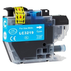 Cartus cerneala compatibil Brother LC 3219XL, LC3219XL, lc 3219xl, lc3219xl, lc 3219,lc3219, cyan