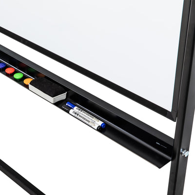 WHITEBOARD MAGNETIC MOBIL 90*120 CM RAMA ALUMINIU DELI