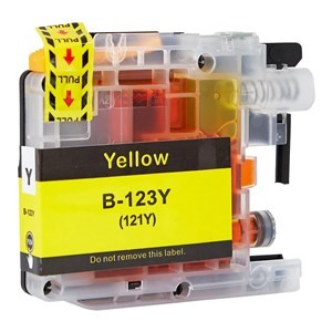 Cartus compatibil Brother LC 123, LC123, lc123, yellow, LC123XL ,10 ml