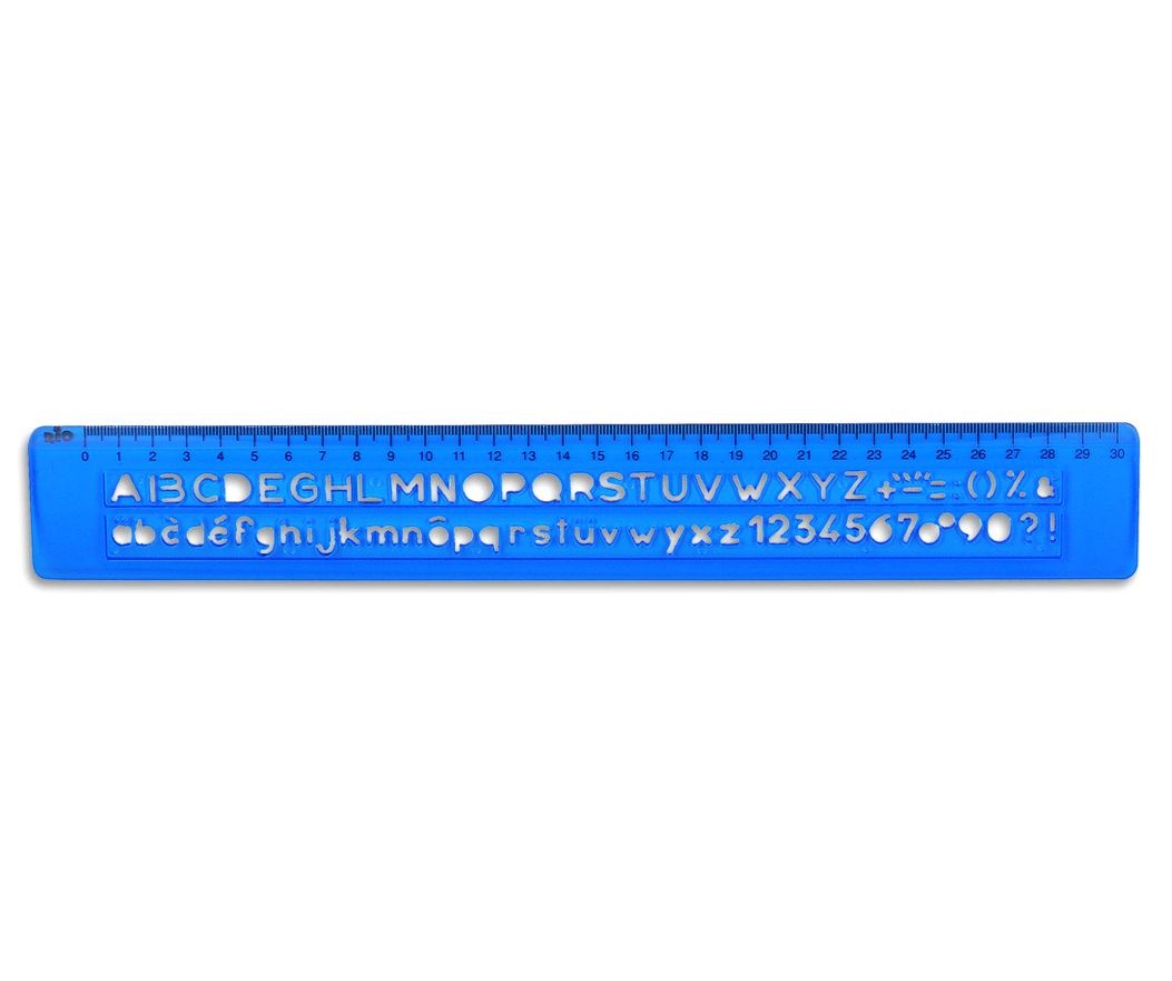 SABLON 30 CM PENTRU LITERE SI CIFRE DREPTE RIO