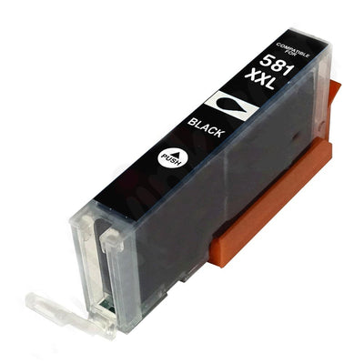 Cartus compatibil CLI581XL , cli581, CLI581XXL , capacitate mare, black , 13 ml