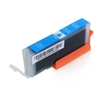 Cartus compatibil CLI581XL , cli581, CLI581XXL , capacitate mare, cyan , 13 ml