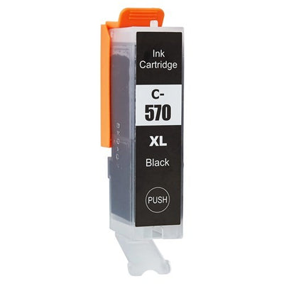 Cartus compatibil PGI570XL , pgi570xl, PGI570, pgi570 , capacitate mare, black , 24 ml