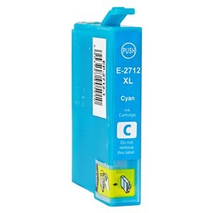Cartus compatibil Epson T2712 t2712 27XL C13T27124010 cyan capacitate mare