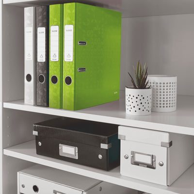 BIBLIORAFT PLASTIFIAT 5.2 CM 180GRADE VERDE WOW LEITZ