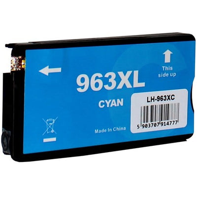Cartus compatibil HP963, HP 963, HP 963XL, 3JA27AE, cyan, 27 ml