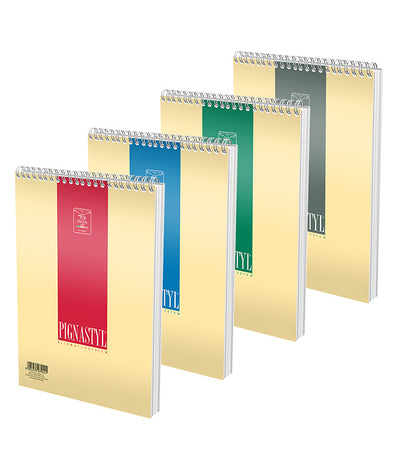 BLOC NOTES SPIRA A5 60 FILE DICTANDO STYLE PIGNA