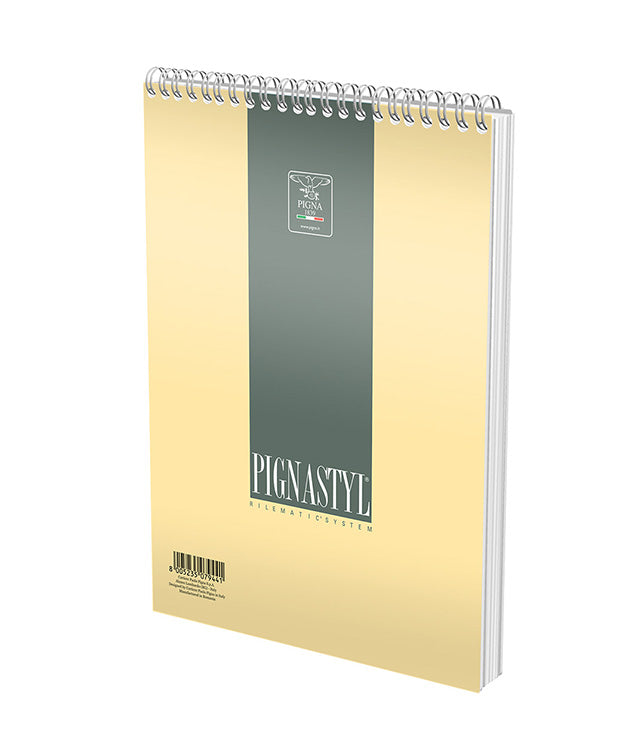 BLOC NOTES SPIRA A5 60 FILE DICTANDO STYLE PIGNA