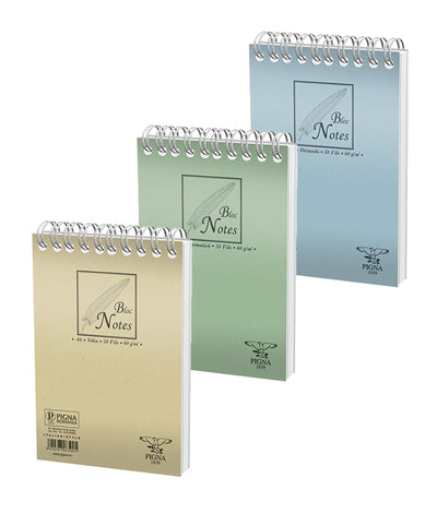 BLOC NOTES SPIRA A6 50 FILE ARITMETICA BASIC PIGNA